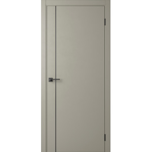 Межкомнатная дверь Centro-1 Pink Smoke (Alum Black)