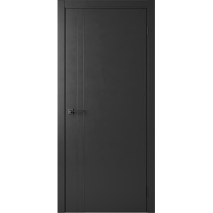 Межкомнатная дверь Centro-2 Black (Alum Black)