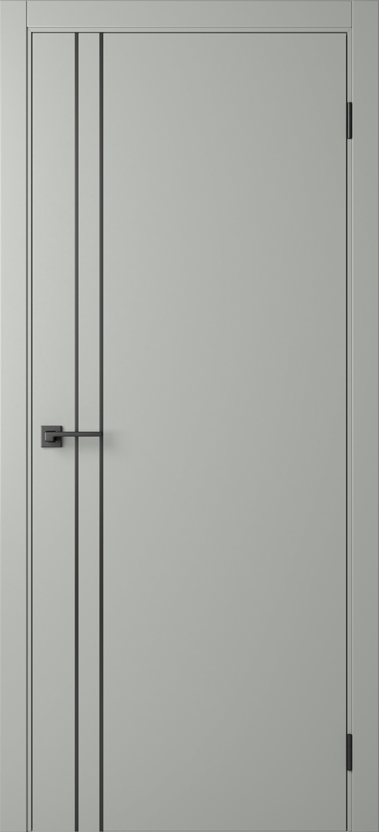 Межкомнатная дверь Centro-2 Ferro (Alum Black)