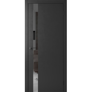 Межкомнатная дверь Eclipt Black (Black glass)